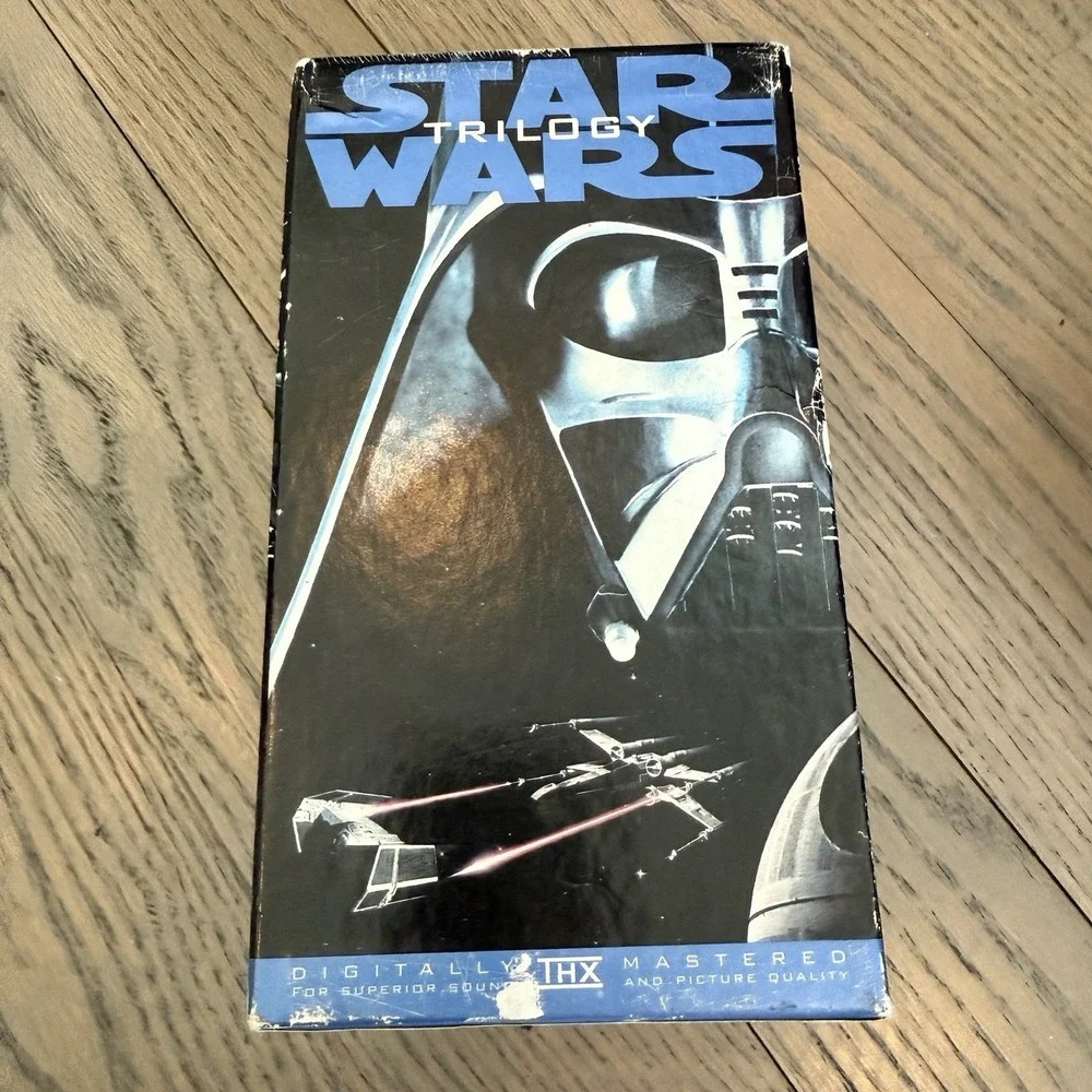1995 Star Wars Trilogy Box Set VHS‎ Digitally Mastered THX Jedi Empire TESTED